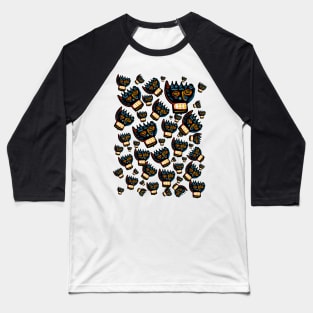 Graffiti Head Pattern Art Baseball T-Shirt